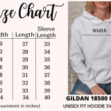 SIZE CHART 18500